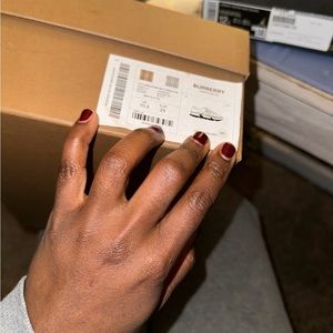 Burberry toddler boys shoe